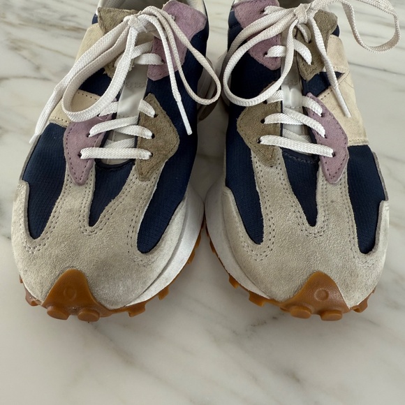 New Balance 327 Sneakers Natural Indigo / Raw Amethyst Women’s Size US 9.5 - Picture 5 of 7